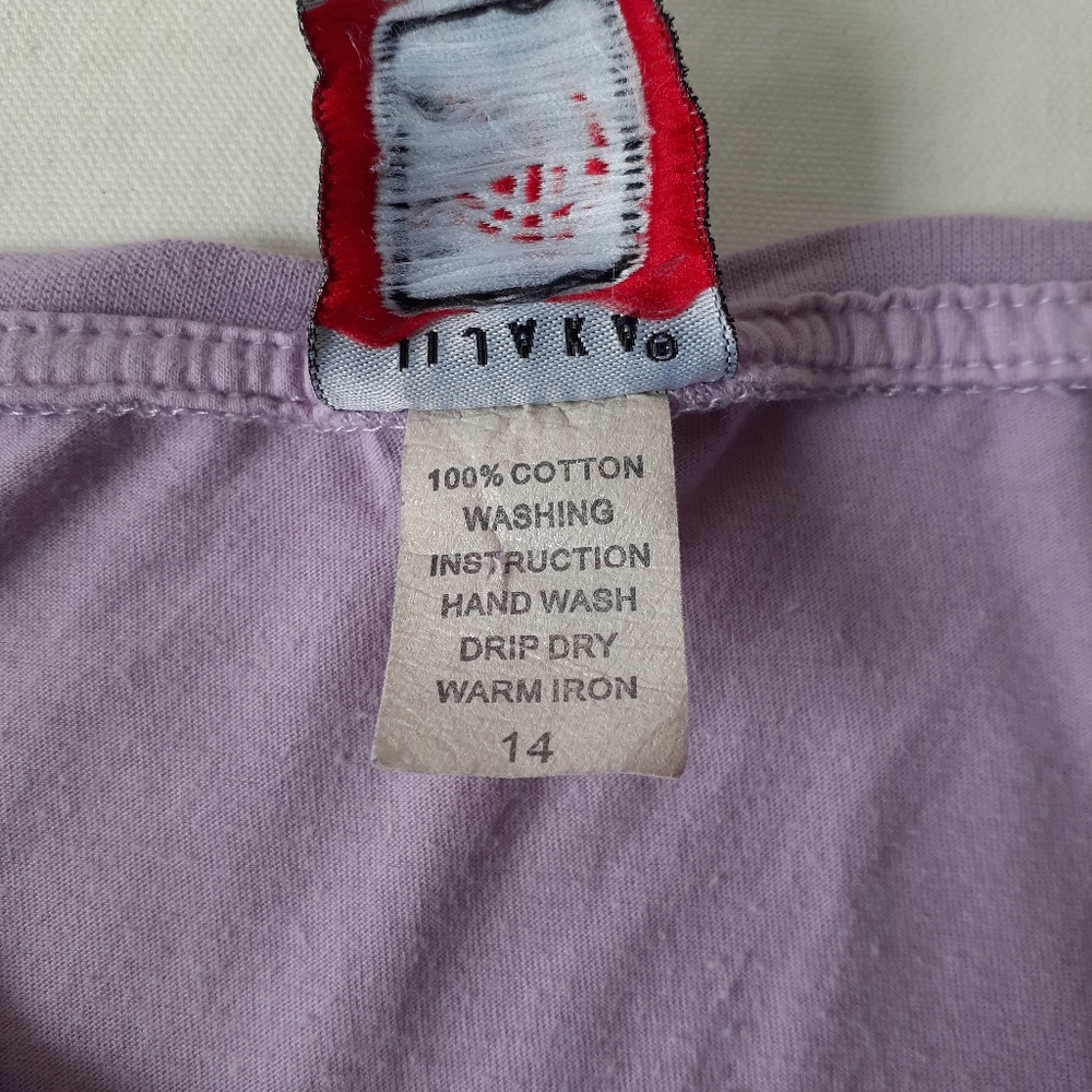 Jijaka Australia women's lavender short sleeve top - Picture 5 of 6